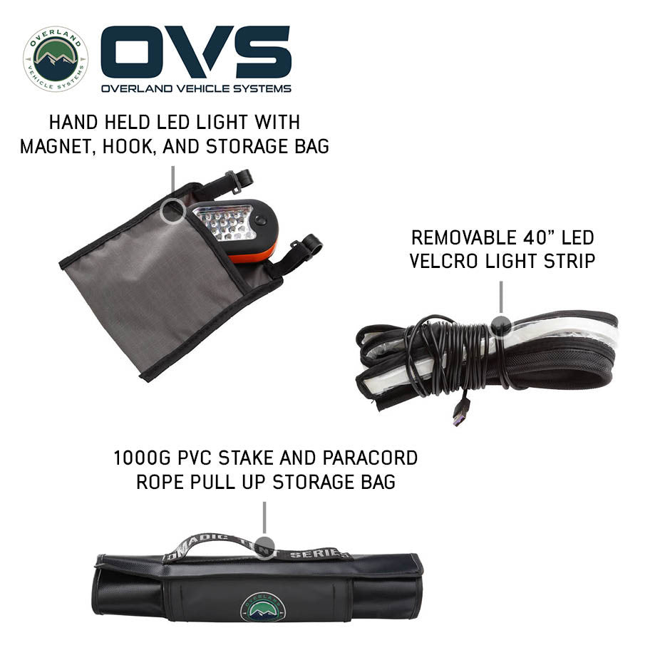 OVS- HD Nomadic 4 person Extended Soft Shell Roof