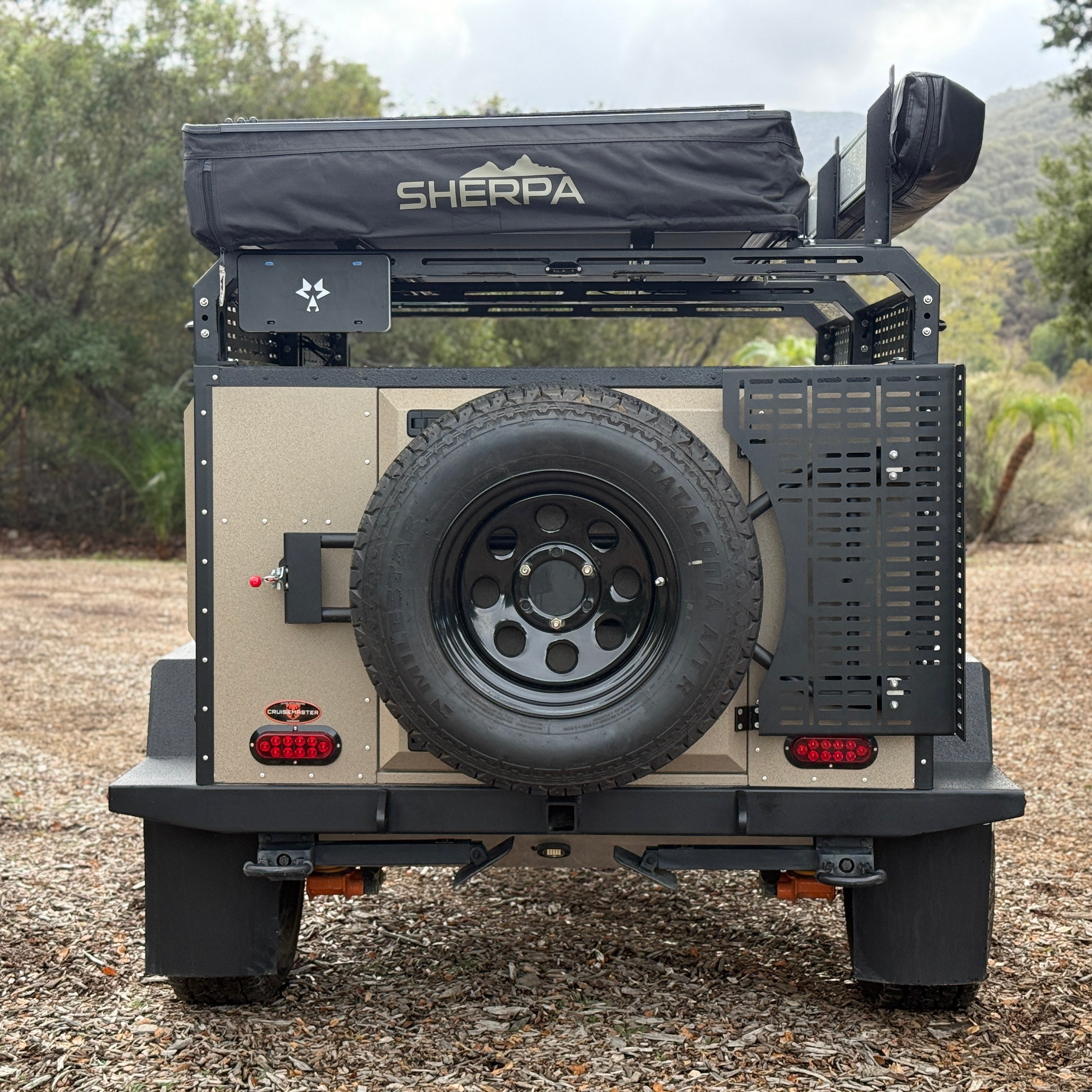 Spare Tire Swing-Out + Adventure Molle Panel