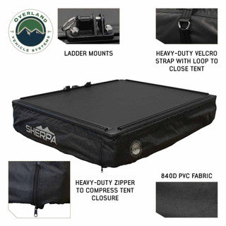 OVS- ROOF TOP TENT - XD Sherpa Hybrid Soft Shell - 4 Person