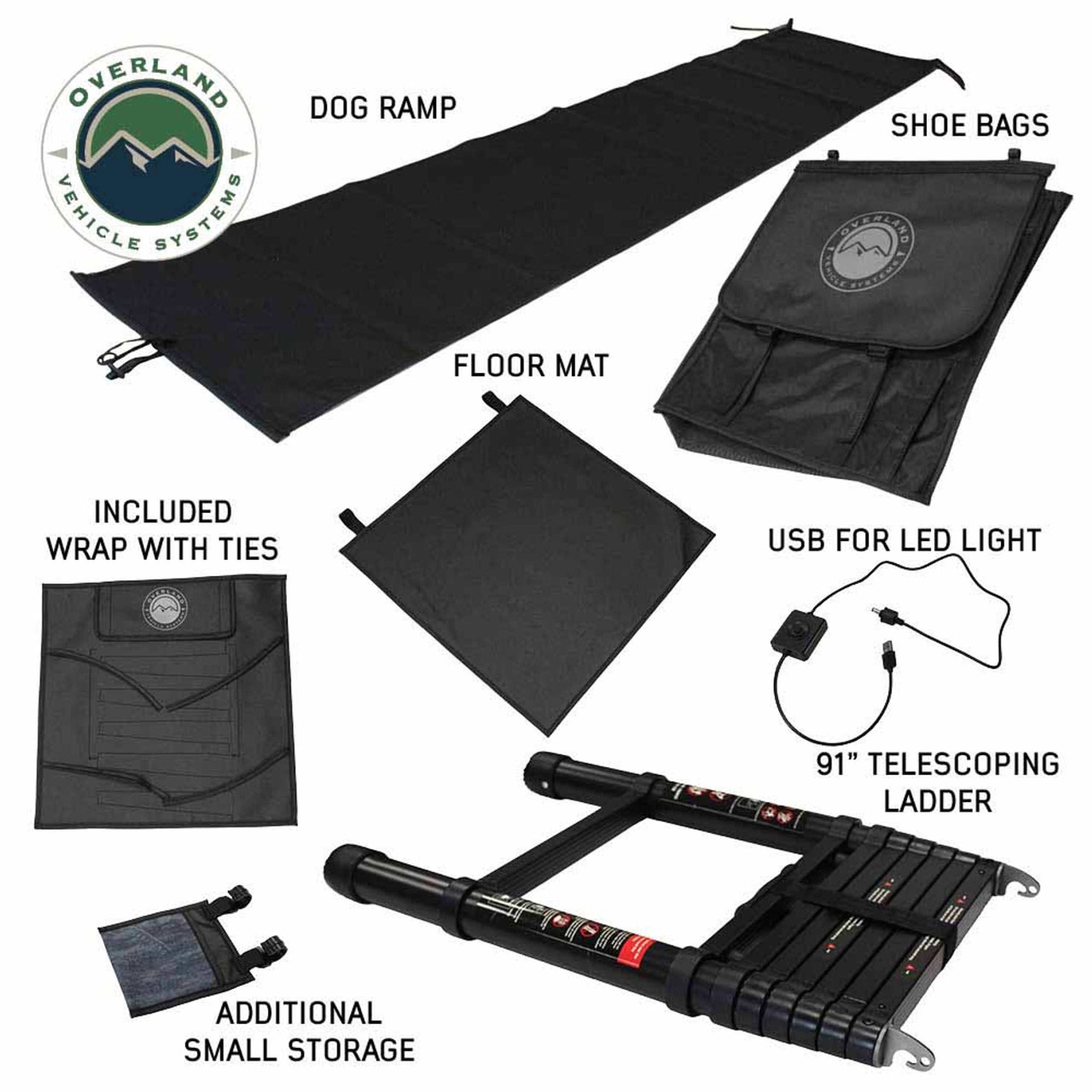 OVS - XD Everest Hard Shell Roof Top Tent - 4 Person