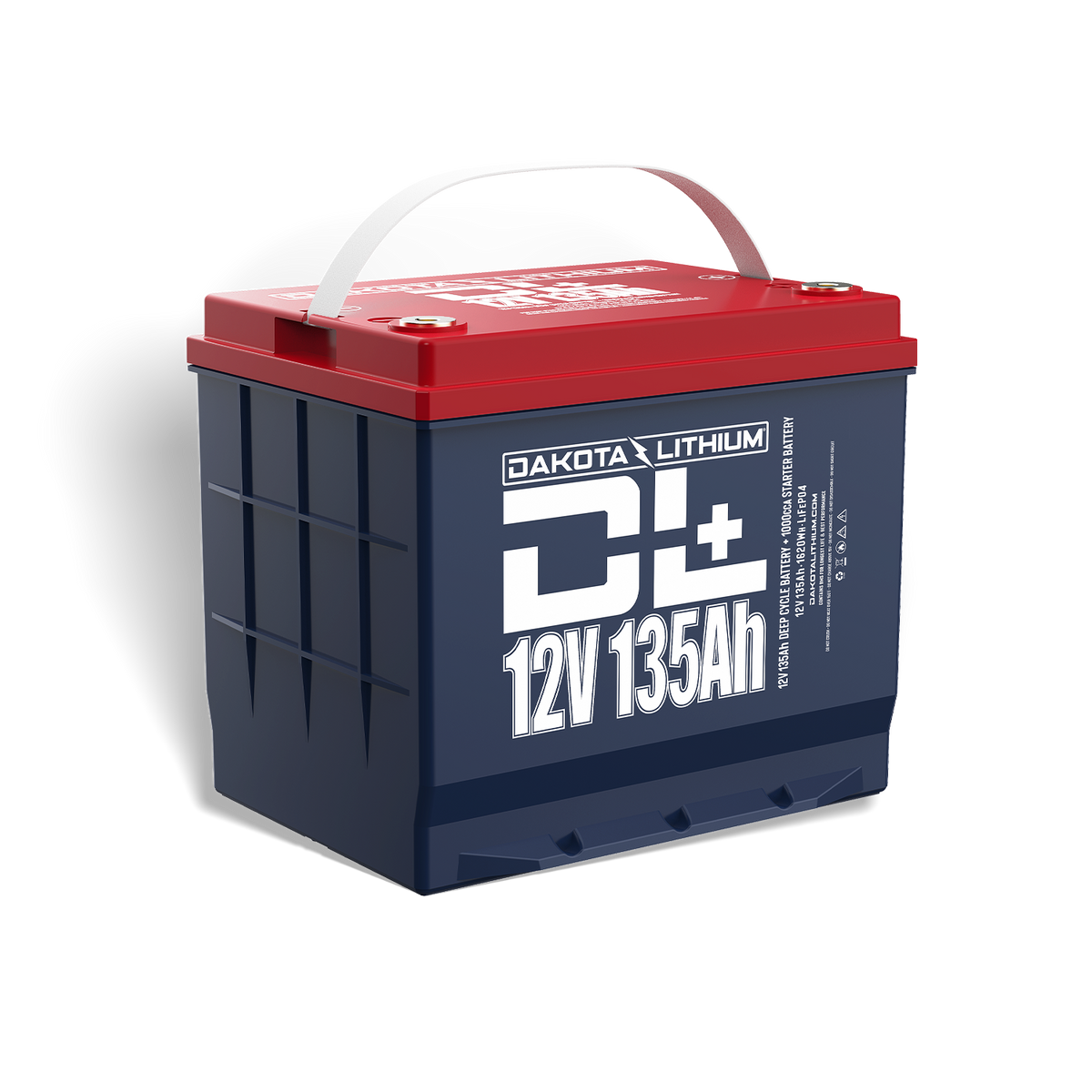 Dual Dakota Lithium DL+ 12V 135Ah Heated Dual Purpose LiFePO4 Battery