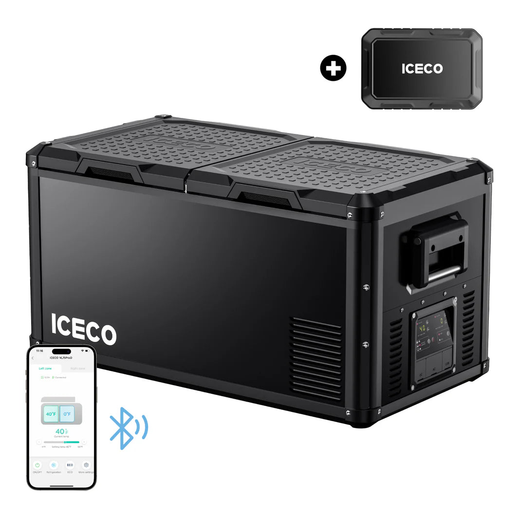 IceCo 76VL Pro Fridge - Dual Zone