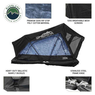 OVS- ROOF TOP TENT - XD Sherpa Hybrid Soft Shell - 4 Person